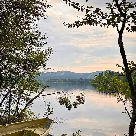 Lake Aurora By Lapland Villas, Ruka, Lake View, Private Sauna, Fireplace بيت للعطل *