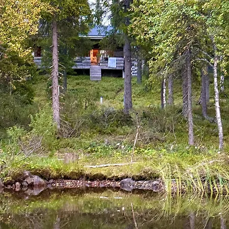 Lake Aurora By Lapland Villas, Ruka, Lake View, Private Sauna, Fireplace بيت للعطل
