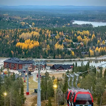 Aurora Sauna, Lakeside - Lapland Semesterbostad Ruka