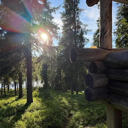Lake Aurora By Lapland Villas, Ruka, Lake View, Private Sauna, Fireplace بيت للعطل *